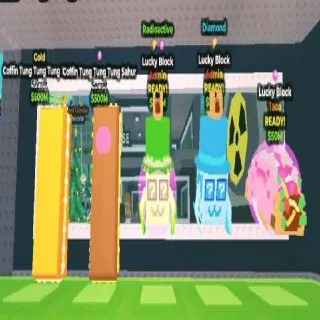 🦍❗MEGA PACK X25 LUCKY BLOCKS & X2 Coffin Tung Tung Tung Sahur❗😱