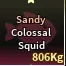 *FISCH* SANDY COLOSSAL SQUID - RARE!