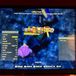 Lobber Tesla Rifle