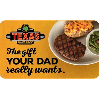 $10.00 USD Texas Roadhouse