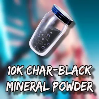 Char Black Mineral Powder