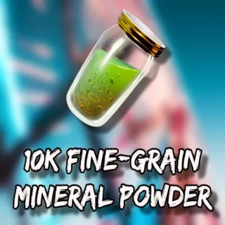 FINE GRAIN MINERAL POWDER