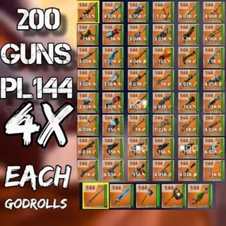 Supercharged PL144 Guns 200x