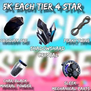 Bundle 5k Each Tier 4 star