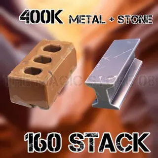 Stone + Metal 400k Each