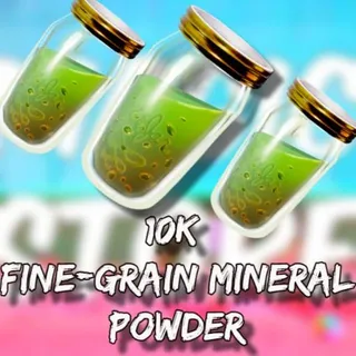 10k FINE GRAIN MINERAL POWDER