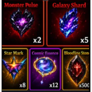 2 Garou Set+5kRace Reroll