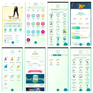 LEVEL 73  ACCOUNT( CREATION YEAR 2023 ) I 50 SHINY LEGENDARY  I 214 SHINY I 238 LEGENDARY I  35 MYTHICAL I