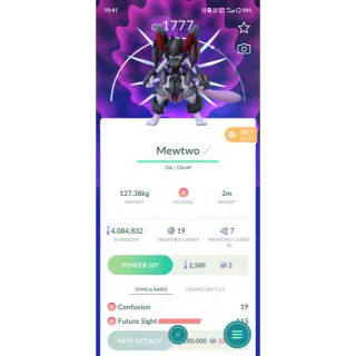 ✨ARMOUR MEWTWO✨ (2019 GRUNTEED LUCKY VIA TRADE AVAILABLE ) 💫💫💯