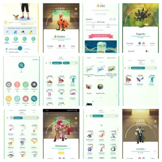 LEVEL 55 ACCOUNT I 8 SHINY LEGENDARY  I 31SHINY I 46 LEGENDARY I  8 MYTHICAL I 