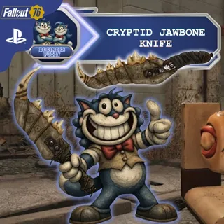 🔪  Cryptid jawbone knife ★ ★ ★ CJK 
