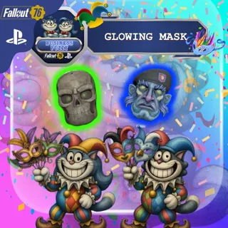 🎭 🎊 Glowing Mask 💀 🫡🪇