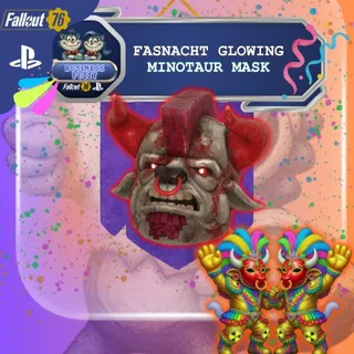 🎭 🎊 🦬 FASNACHT GLOWING MINOTAUR MASK 🐃🪇