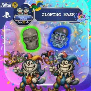 🎭 🎊 Glowing Mask 💀 🫡🪇