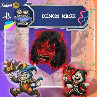 🎭 🎊 DEMON MASK 👹🔥 🪇