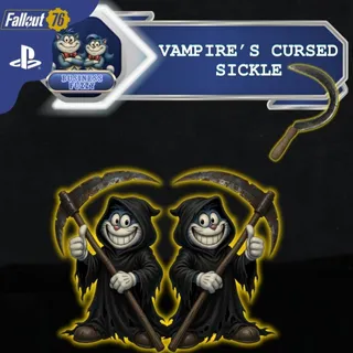 🧛 Vampire Cursed Sickle 💀 〽