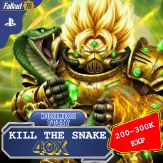 🐍 🤺 RAID SNAKE BOSS 40x 200-300k EXP