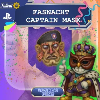🎭 🎊 FASNACHT CAPTAIN MASK 🪵🪇