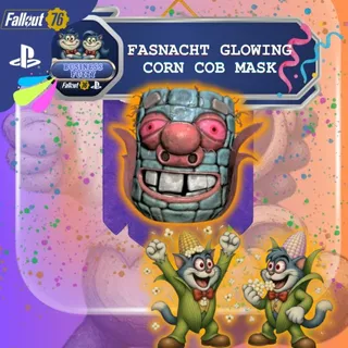 🎭 🎊  🌽 GLOWING CORN COB MASK   ✨🌽🪇