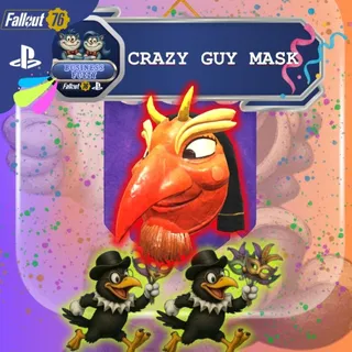🎭 🎊 CRAZY GUY  MASK 🤪🎉🥳 🪇