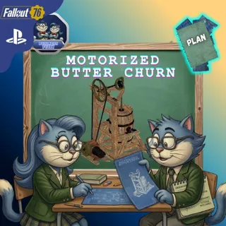 📝 ✎𓂃 PLAN: MOTORIZED BUTTER CHURN 𓂃✍︎ 📚🎀