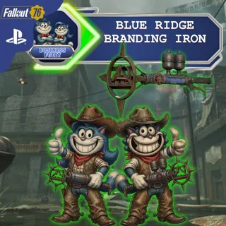 🔫  Blue Ridge branding iron 💥