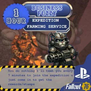 EXPEDITION FARMING SERVICE - 1 HOUR 
