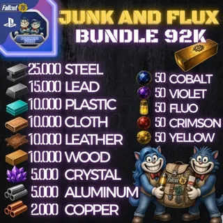 ♻️ Junk and Flux Bundle 92k  🚛 ♻