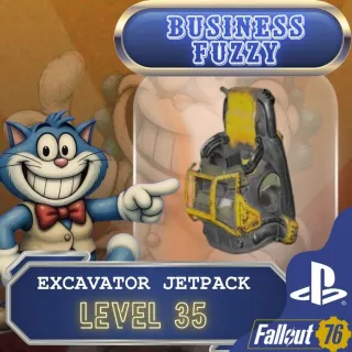 Jet Pack Excavator Torso x 1 Level 35