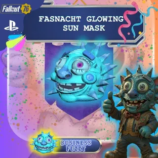 🎭 🎊 FASNACHT GLOWING SUN MASK ☀️🪇