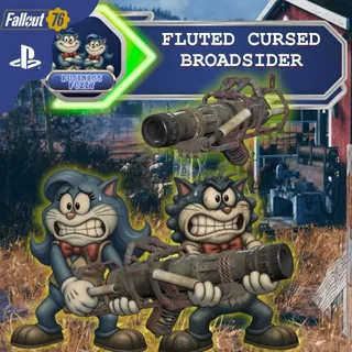 ╭̔ᴝ═ 𖥠 Fluted Cursed Broadsider ⏱