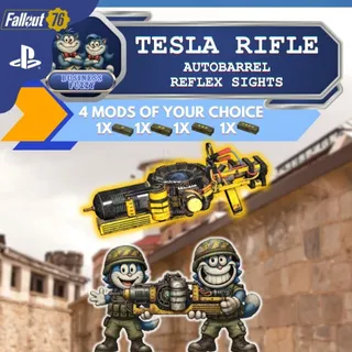 🪖 ︻╦╤─ TESLA RIFLE   : ̗̀⁍