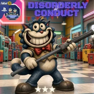 👮‍♂️ 💥 DISORDERLY CONDUCT