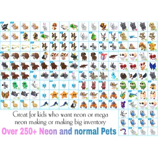 250+ Neons and pets bundle