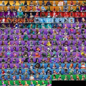 220+ skins fortnite acc