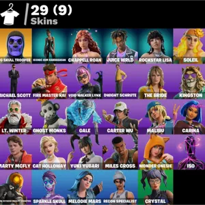 Purple Skull Trooper Acc