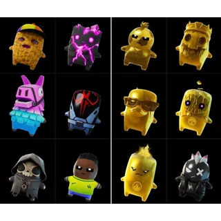 4x RARE Fortnite Sprites Bundle (KEEP)