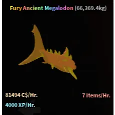 Fury meg (for aquarium) 