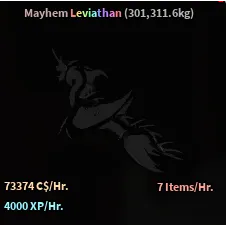 Mayhem Leviathan  (for aquarium) 
