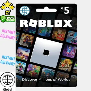 $5.00 Roblox Global🏃🏻‍♀️‍➡️ ( 𝐈𝐍𝐒𝐓𝐀𝐍𝐓 𝐃𝐄𝐋𝐈𝐕𝐄𝐑𝐘 )⚡