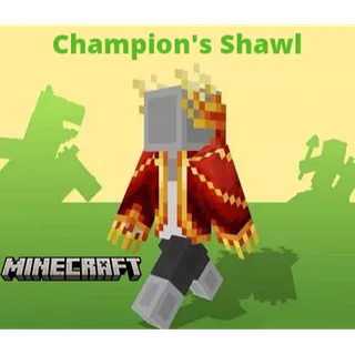 🏆✨ Minecraft - Champion’s Shawl KEY (Java & Bedrock) ✨🏆 ⚡ Fast Delivery ⚡
