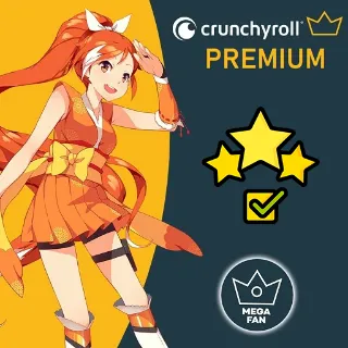 ⭐ Crunchyroll Mega Fan 1 Month | 100% Secure and Private ✅ ⚡🔥