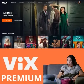 ⚡ Vix Plus ( Premium ) 12 Month | 1-Private Profile Screen 100% Secure and Private ✅