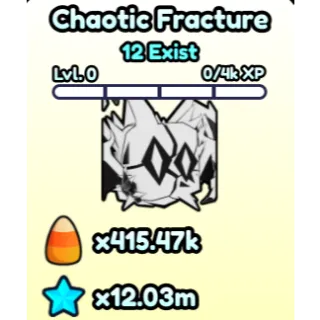 Chaotic Fracture | Pet World