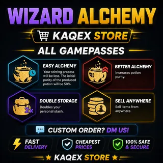 WIZARD ALCHEMY (All Gamepasses)