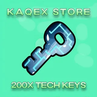 200x Tech Keys