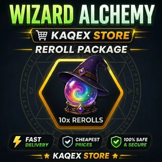 WIZARD ALCHEMY 10x Rerolls