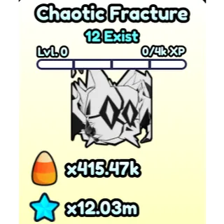 Chaotic Fracture | Pet World