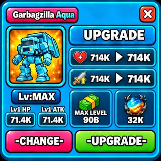 Garbagzilla Aqua
