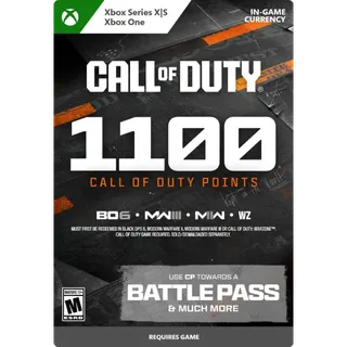 Call of Duty Points - 1,100 Xbox Series X|S and Xbox One [Digital Code]